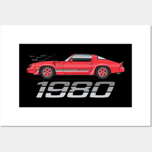 Red 80 Posters and Art